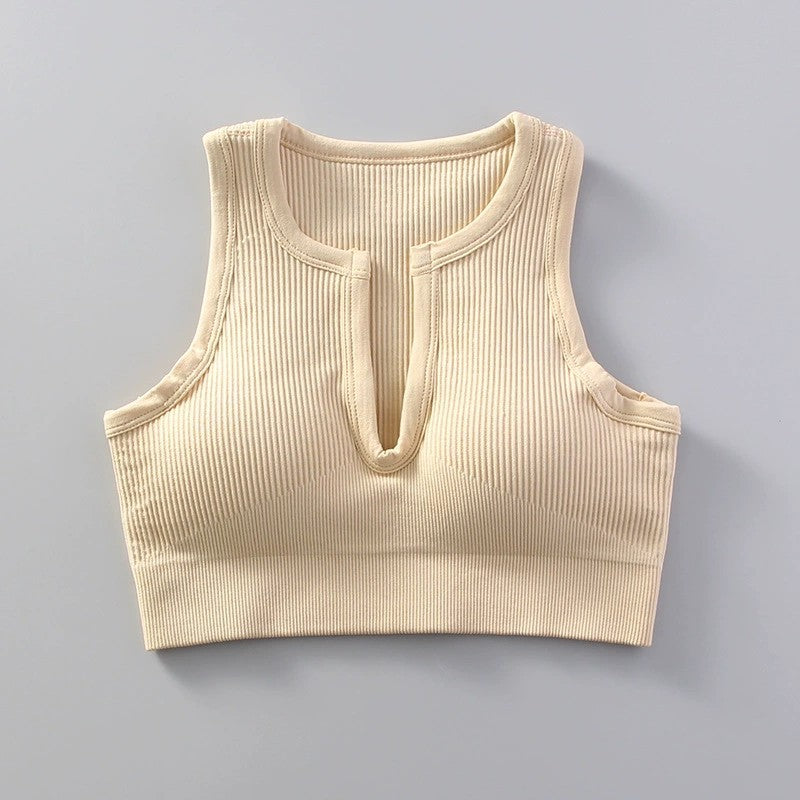 Essential Seamless Crop Bra