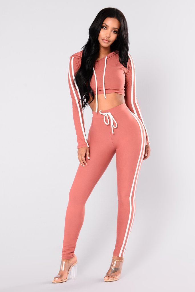 Cropped Hoodie & Leggings Set