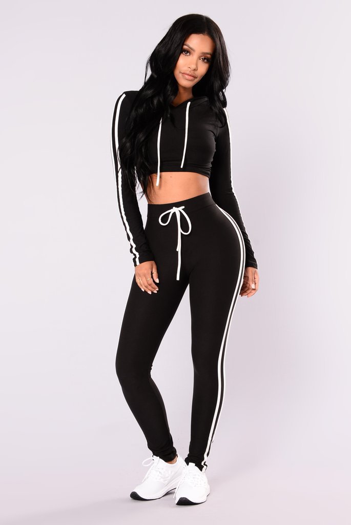 Cropped Hoodie & Leggings Set