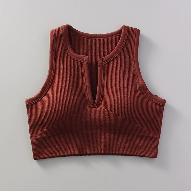Essential Seamless Crop Bra
