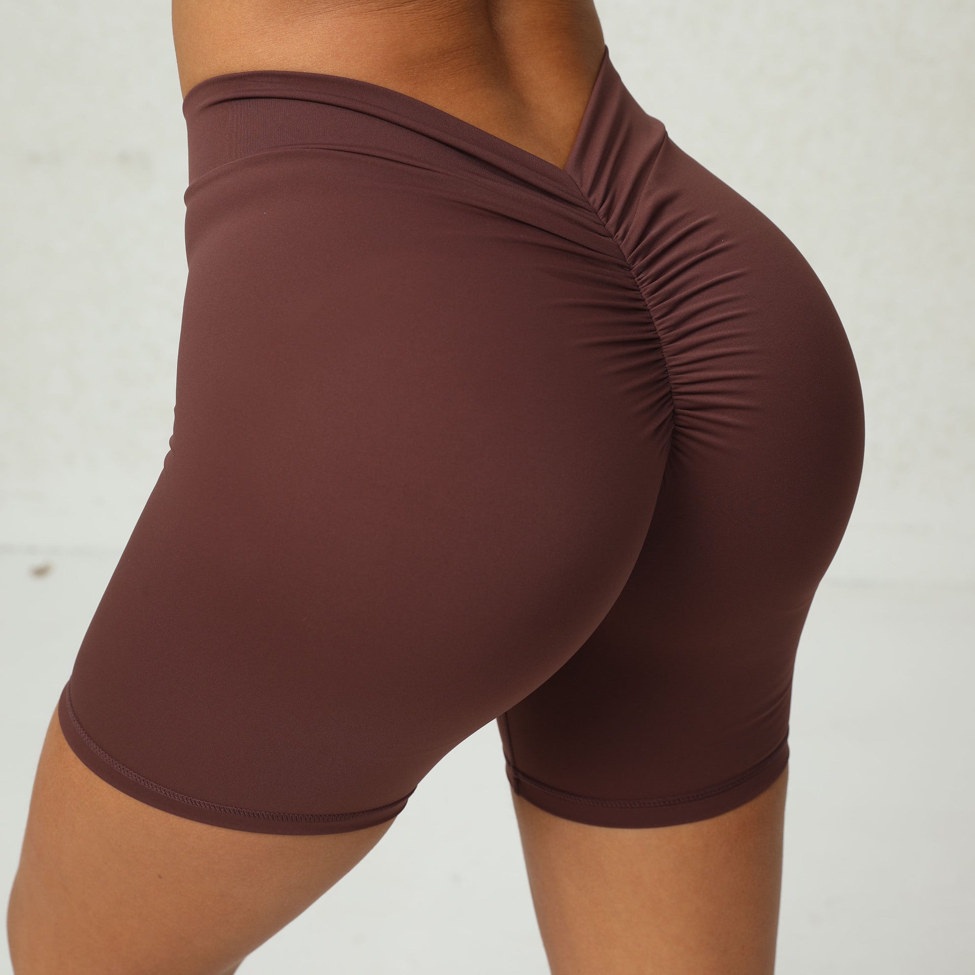 Sculpting V-Waist Seamless Shorts