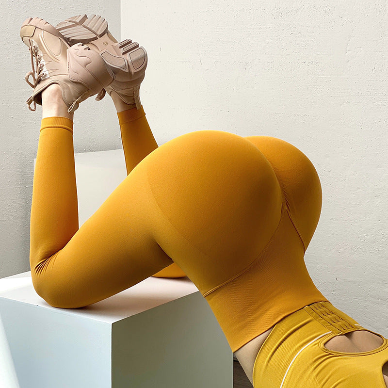 Sculpting High-Waist Seamless Leggings