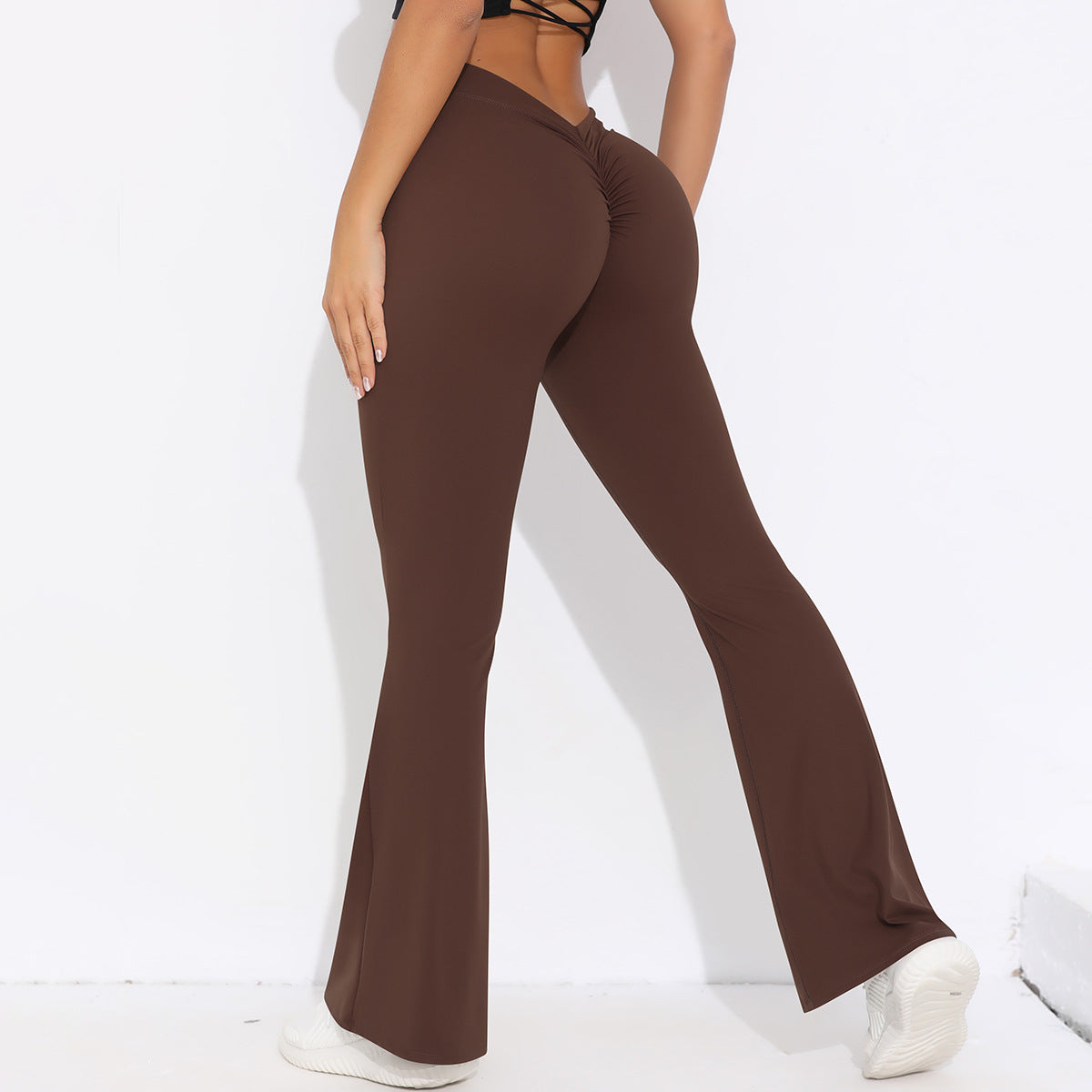 Sculpting V-Waist Flare Leggings