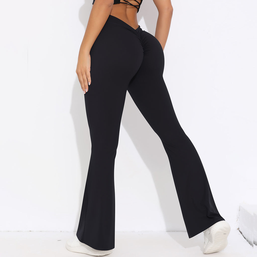 Sculpting V-Waist Flare Leggings