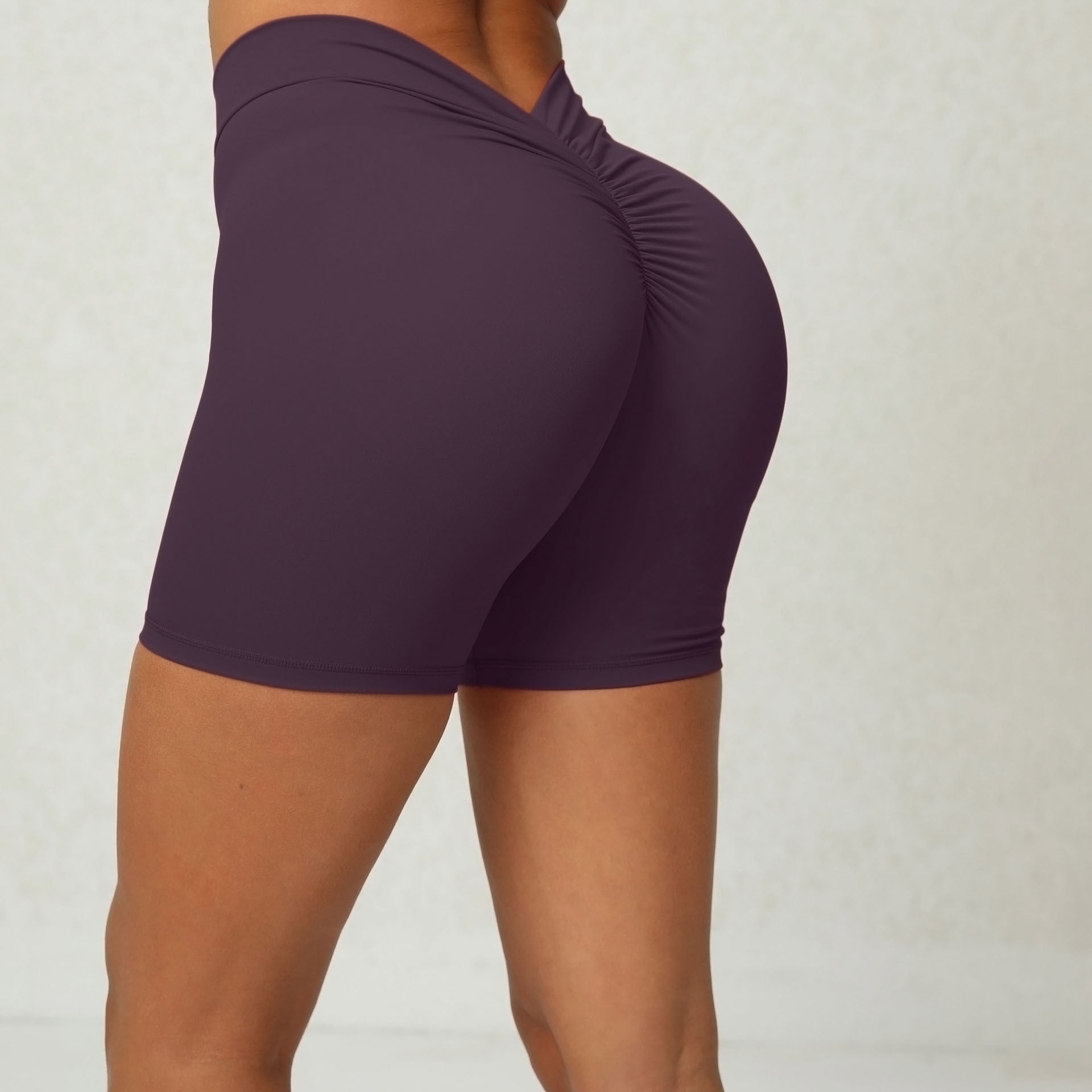 Sculpting V-Waist Seamless Shorts