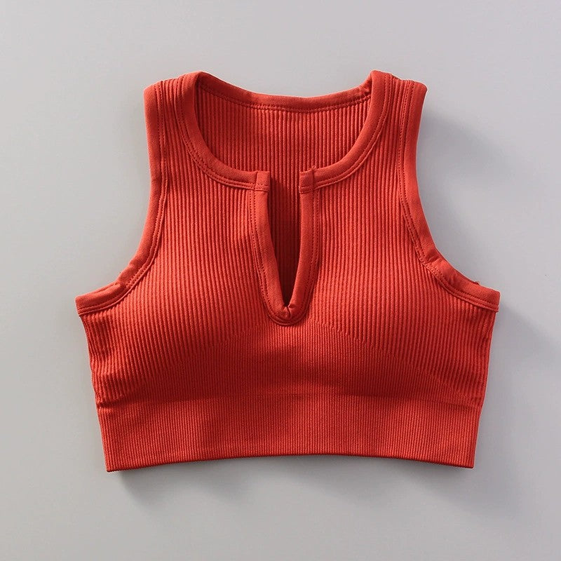 Essential Seamless Crop Bra