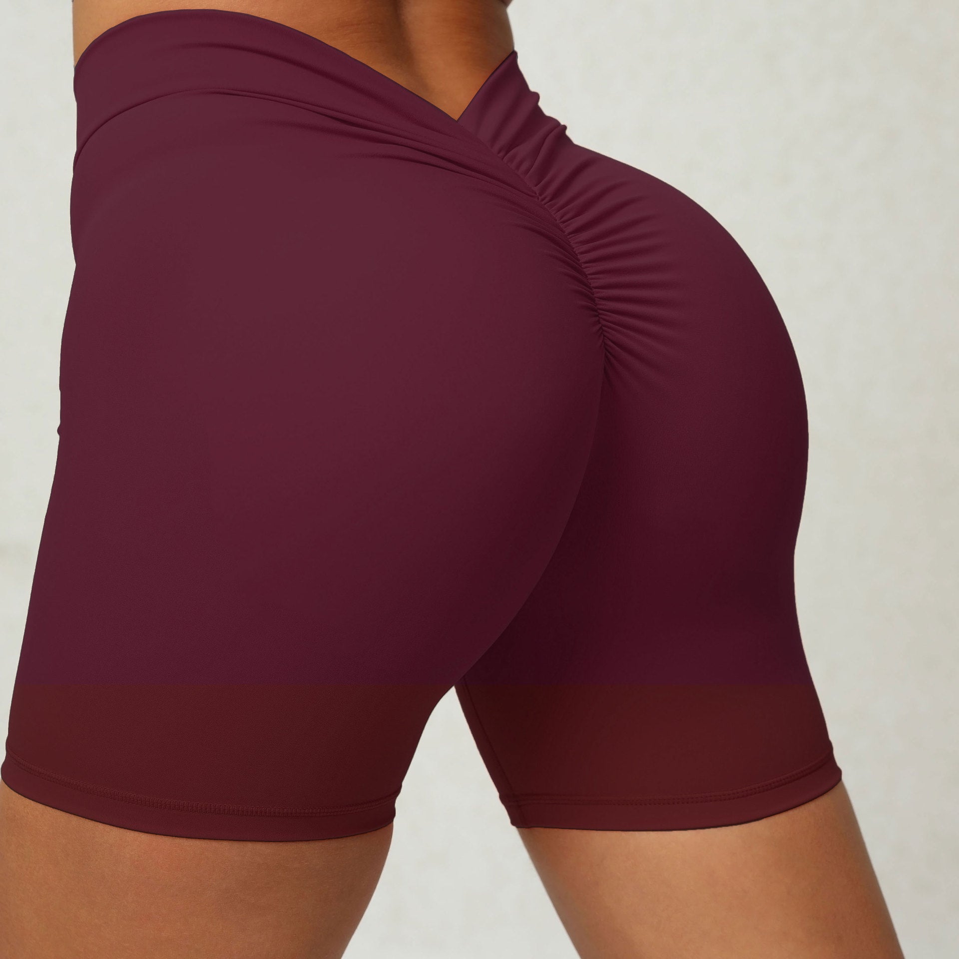 Sculpting V-Waist Seamless Shorts