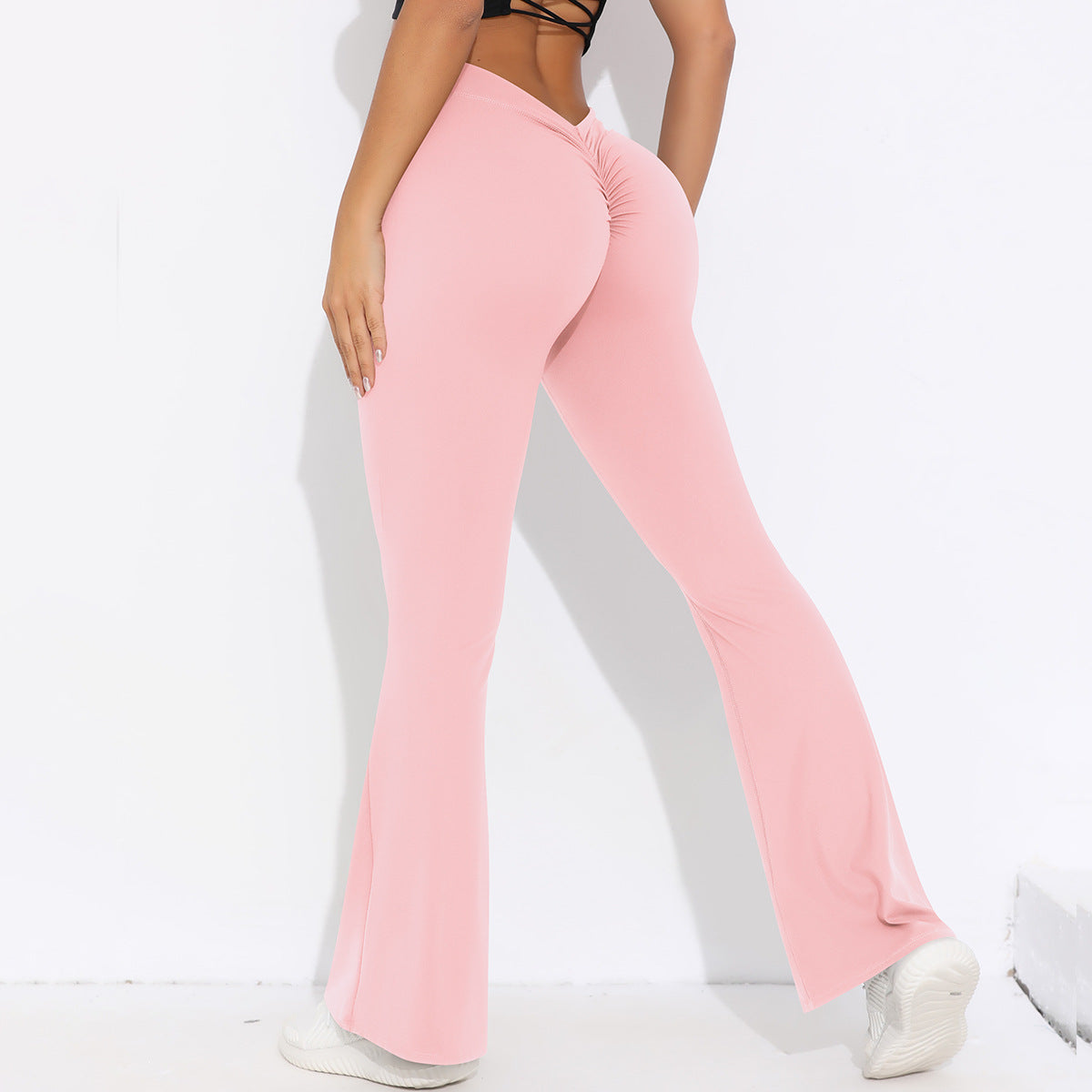 Sculpting V-Waist Flare Leggings
