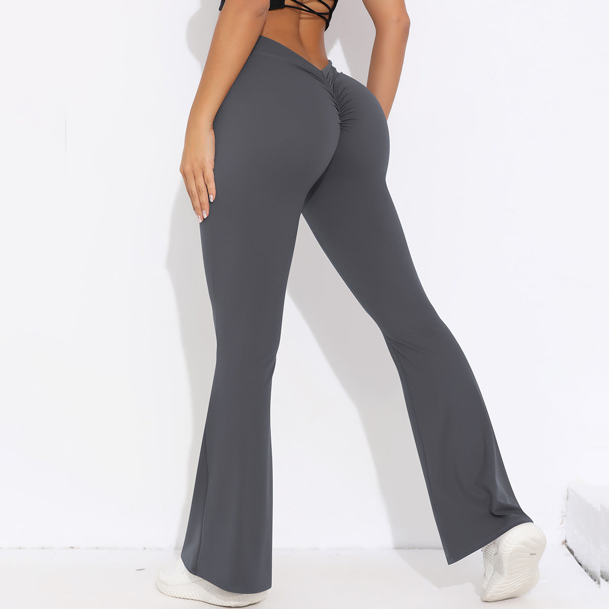 Sculpting V-Waist Flare Leggings